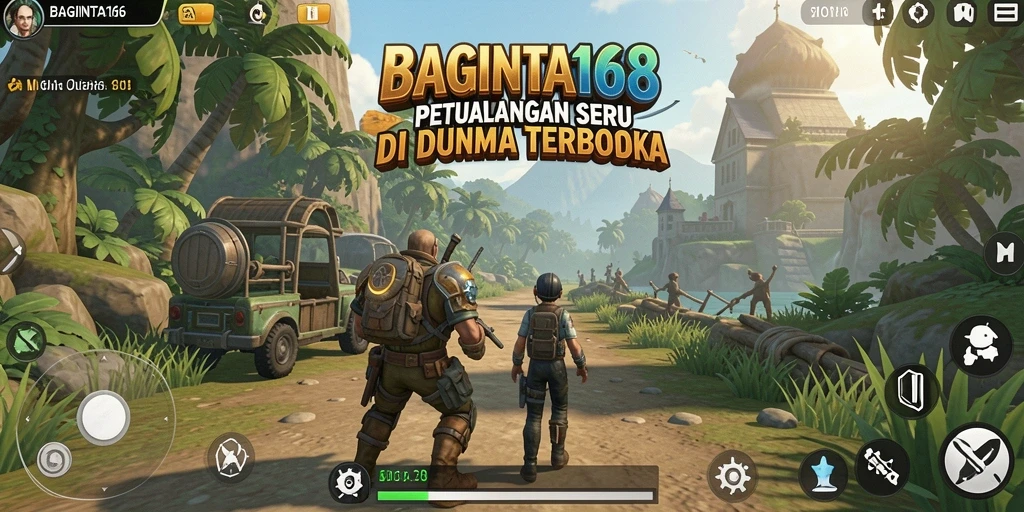 Gameplay seru dalam dunia terbuka BAGINTA168.