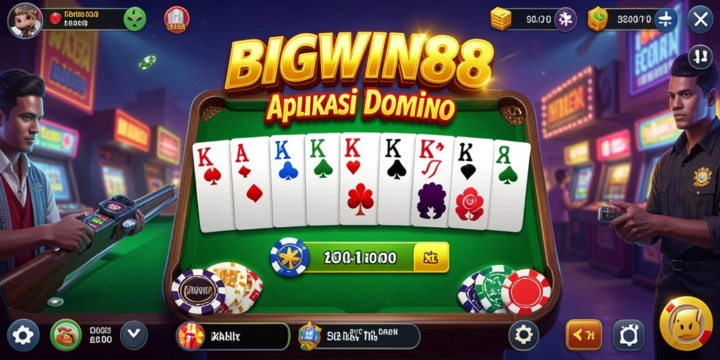 Tampilan gameplay mendebarkan dalam BIGWIN88 dengan pemain yang bersaing.