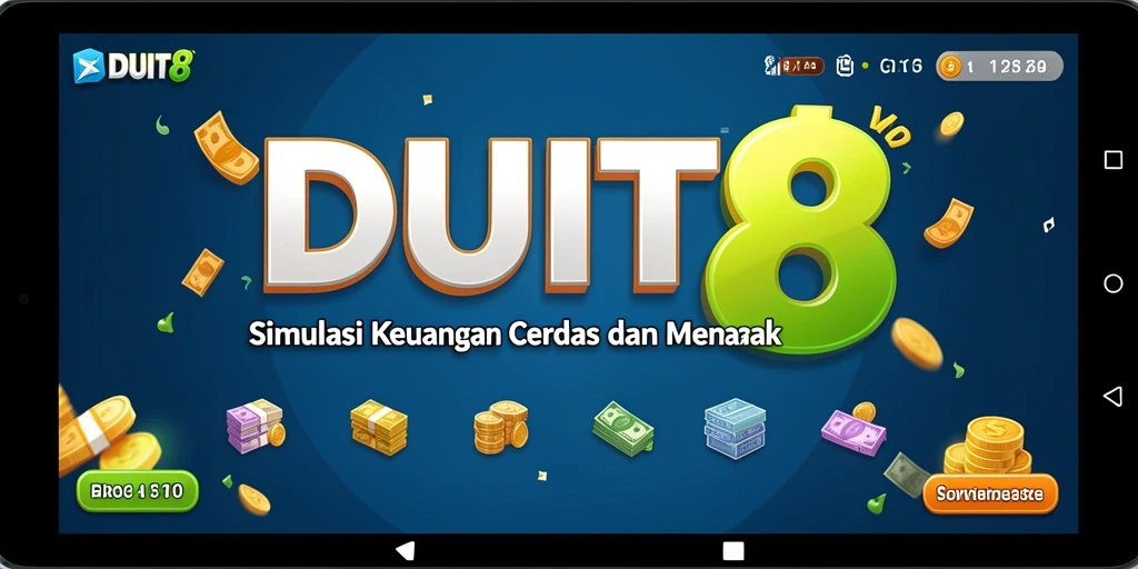 Tampilan gameplay seru dan interaktif dalam DUIT8.