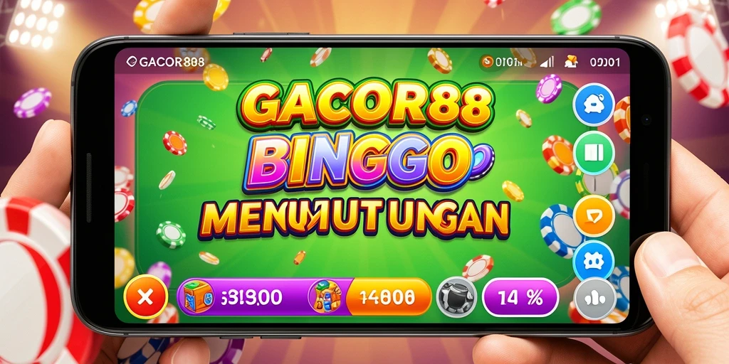 Tampilan utama gameplay Bingo yang menarik dan interaktif.