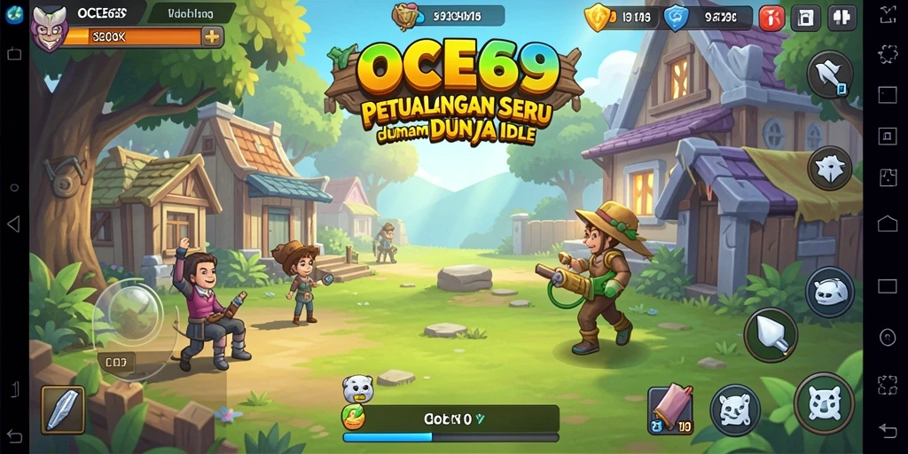 Tampilan gameplay OCE69 yang menarik dan interaktif.