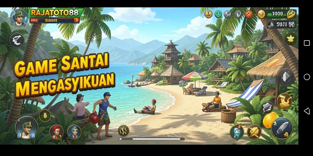 Tampilan gameplay menarik dari RAJATOTO88 dengan berbagai level seru.