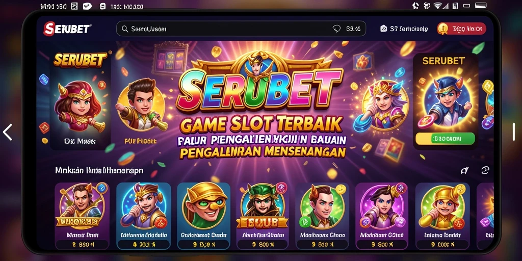 Tampilan gameplay seru di SERUBET dengan grafis menawan.