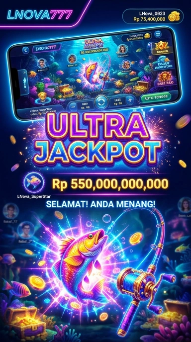Tampilan beranda lnova777 yang menarik dan mudah dinavigasi.